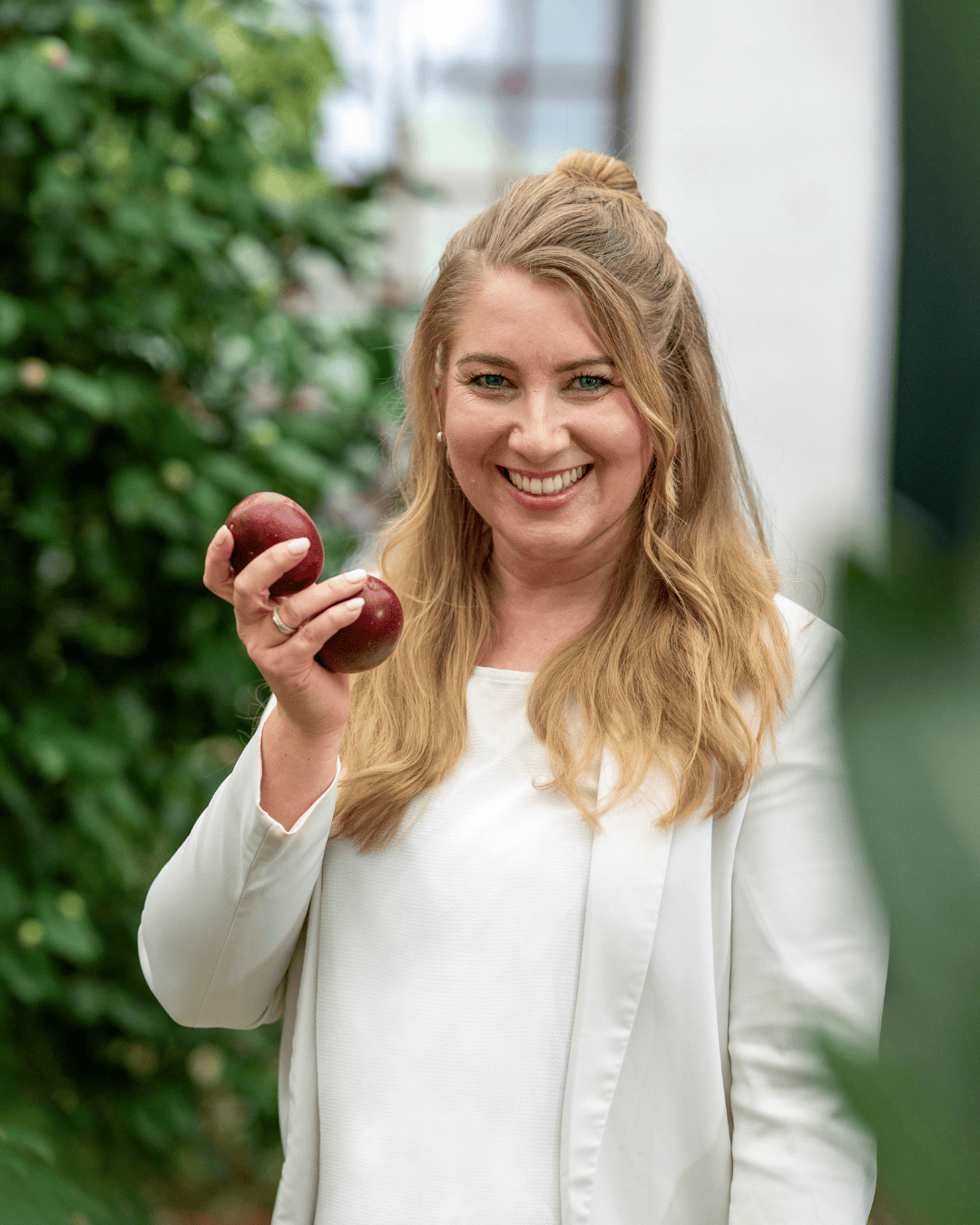 Passionsfrüchte werden schonend maschinell gereinigt